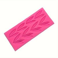 Molde De Silicona En Forma De Hoja De Bambú Estilo Chino Para Decoración De Pasteles Y Galletas Eco-amigable Pieza Individual - details 5