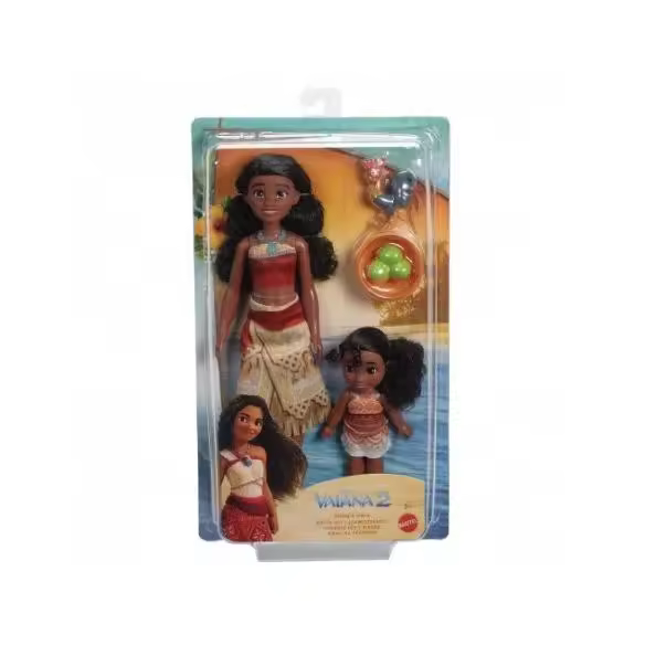PACK 2 MUÑECAS HERMANAS VAIANA 2 DISNEY PRINCESS - 1