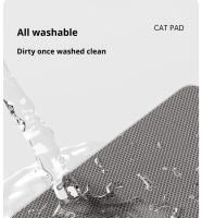 Manta Para Litiario De Gato Grande Impermeable Doble Capa Antideslizante Lavable Captura Arena Y Patas Anti Roto Duradera - details 12