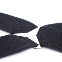 Suspensores Ajustables Para Hombres Y Mujeres 4 Clips 3.5cm Ancho Bragas Elásticas X Espalda Accesorios De Boda Para Adultos - details 4