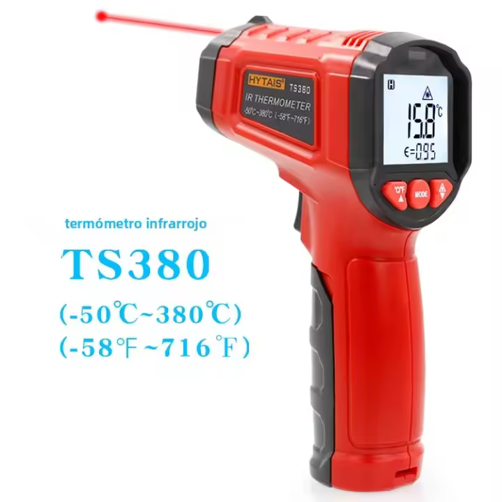 Termómetro Infrarrojo No Contacto HYTAIS TS600 Precisión Industrial Portátil Medidor De Temperatura Digital Para Uso Doméstico Y Profesional - 1