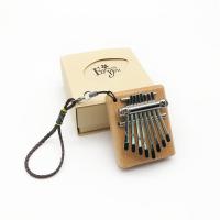 Kalimba De 8 Teclas Piano De Dedos Acústico Instrumento Musical Madera De Abedul Acero Carbono Piano De Dedos C Clave - details 1