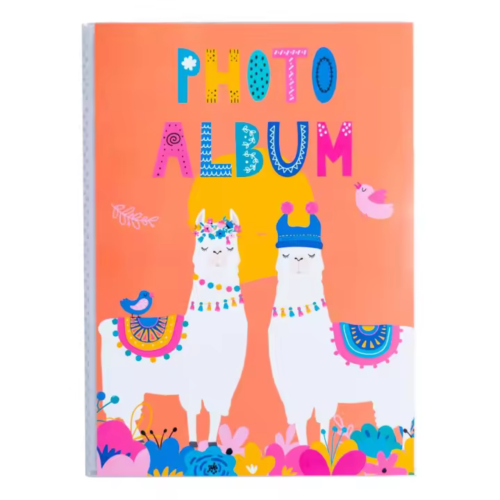 Álbum de fotos 10x15 llama - Álbum de fotos 10x15cm (Álbum de fotos) Álbum de fotos con bolsillos: 36 Álbumes de fotos Tapa blanda (12x16cm) - 1