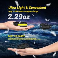 Linterna Frontal LED Recargable USB Con Sensor XPE+COB Para Camping Pesca Y Buscaminos Lámpara De Pescar Antorcha Frontal Impermeable Con Tres Modos De Iluminación - details 6