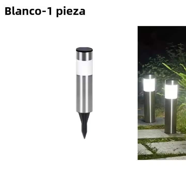 Luces Solares Para Camino Exterior Impermeables De Acero Inoxidable Iluminación De Jardín LED Para Patio Carretera Yard - 1