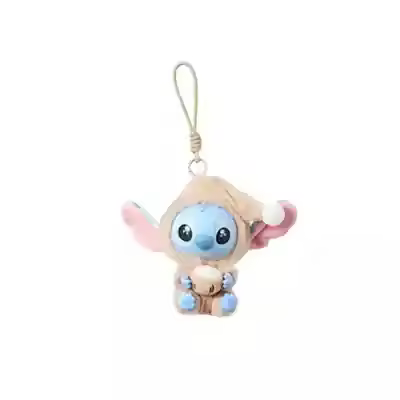 Muñeco De Peluche Miniso Stitch Serie Comer Algo Antes De Dormir Caja Sorpresa De Vinilo Muñeca Lindo Decoración Para Bolsa Regalo Coleccionable De Anime Occidental - 1