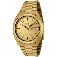 reloj automático unisex Seiko 5 SNXL72K1  37mm correa de acero - details 0