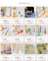 Mini Vaso Nórdico Creativo Botellas De Cristal Para Flores Decoración De Hogar Y Bodas Centros De Mesa Moderno Estilo - details 18