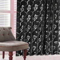 Cortinas De Tulle Sombreadas Con Vinateras Para Decoración De Sala De Estar Y Cocina Modernas Cortinas De Voile Organza Transparentes Para Ventanas Estilo Europeo Y Americano - details 36
