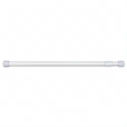 BARRA CORTINA BAÑO ACERO INOX. 140/260- EHLIS - 1