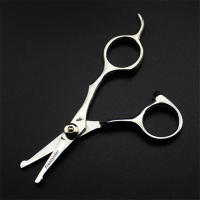 Tijeras De Peluquería Para Mascotas Profesionales Con Punta Redonda Y Seguridad 4/5/6.5 Pulgadas Acero Inoxidable Para Cortar Pelo De Perros - details 3