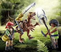 PLAYMOBIL - Dinosaurio con cañón Desmontable y Giratorio - Juguete Creativo -  Un regalo perfecto para  los/las fans de los dinosaurios - Coleccionable -  Edad recomendada mayores  5 años. - details 0