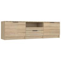vidaXL Mueble de TV madera contrachapada 140x35x40 cm, Mueble de Salon, Mueble TV, Mueble TV salon, Mesa de TV, Mueble tele - details 0