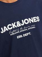 Jack & Jones hombre Camiseta de Algodón Regular Fit - Amplio Mod JJGALE Logo estampado Moda Casual Informal REF 247782 - details 2