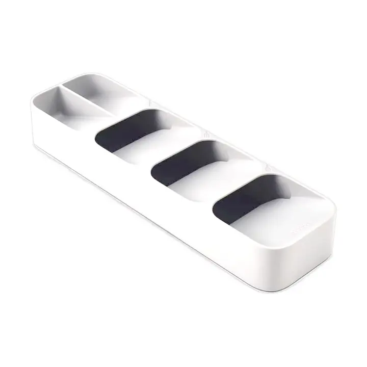 Organizador De Cuchillería Multifuncional Para Cocina Caja De Almacenamiento Compartmentalizado Para Cucharas Y Tenedores Ecológico Plástico Moderno - 1