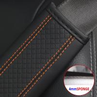 Almohadilla De Cinturón De Seguridad De Cuero PU Para Coche Cubierta De Hombro Transpirable Protección Accesorios De Automóvil Interior - details 10