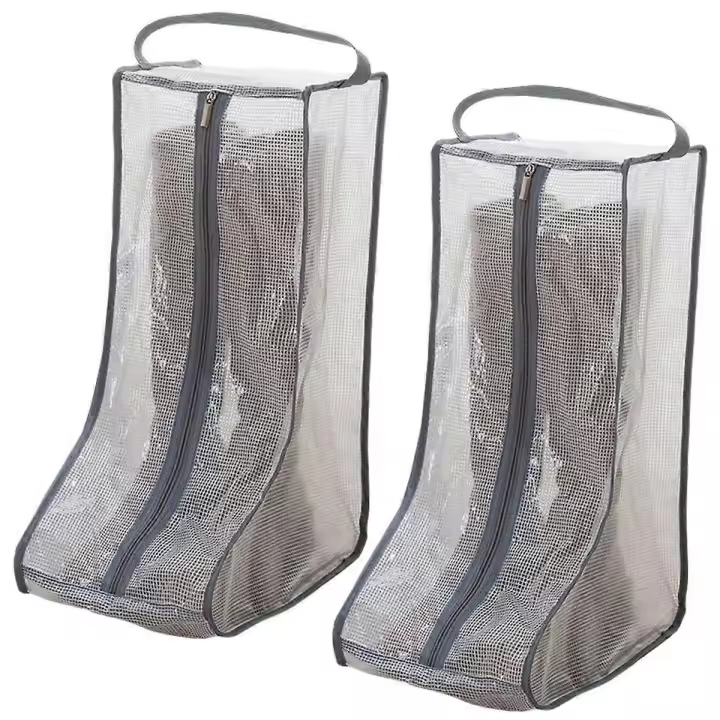 Boot Storage Bag Dust Cover for Shoes Transparent Moisture-Proof Storage Protective Cover - 1