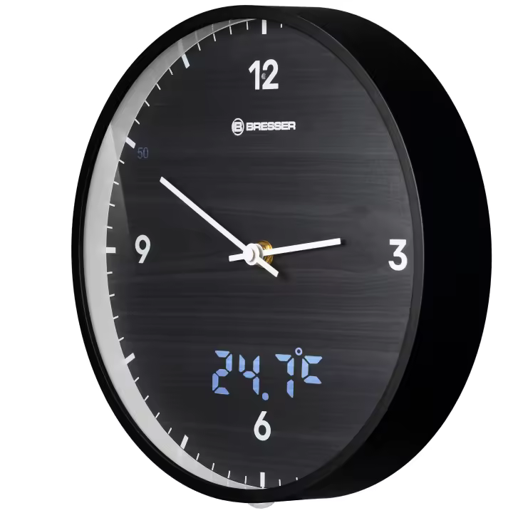 Reloj de pared MyTime LEDSec con indicador de temperatura - 1