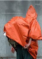 Poncho De Lluvia Emergencia Reutilizable Impermeable Para Hombres Y Mujeres Camping Senderismo Equipamiento De Sobrevivencia Al Aire Libre Viajes - details 2