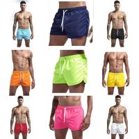 Pantalones De Baño Hombre Verano 2024 Moda Surf Low Waist Transpirables Para Playa Material Poliéster Monotono - details 2