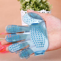 Guantes De Baño Para Mascotas Perro Gato Limpieza Y Aseo Con Cepillo De Masaje Eliminación De Pelo Suministros De Grooming - details 4
