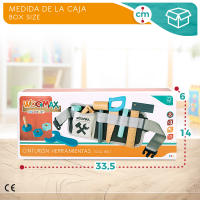 WOOMAX Herramientas de madera para niños - details 5
