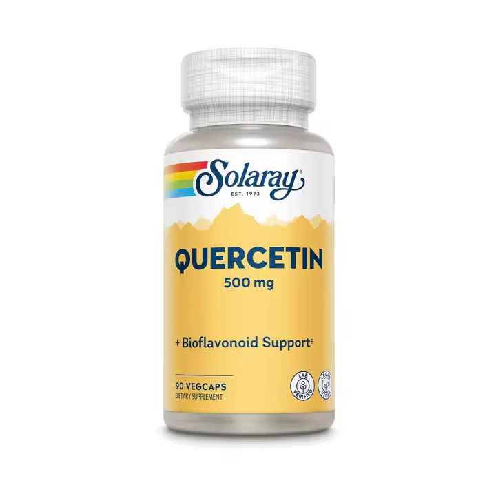 Solaray - QUERCITIN 500 MG, - 90 VEGCAPS - 1