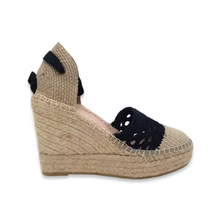 Espartos marca Macarena modelo Alba20Ne para mujer en color negro - 1