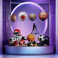 Estante De Exposición Para Baloncesto Voleibol Fútbol Soporte De Pared Para Deportes Almacenamiento Organizador De Bolas - details 5