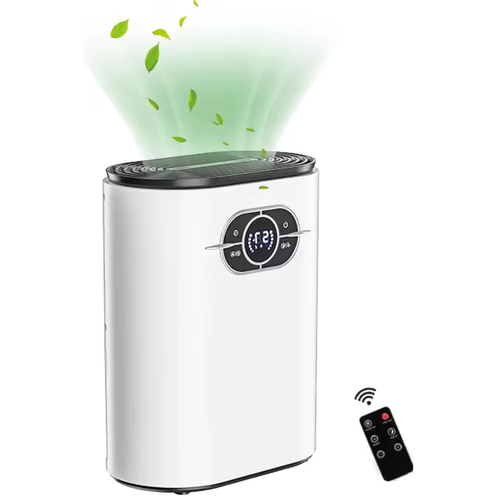 Deshumidificador Eléctrico 1200ML Deshumidificador de Aire Absorbedor de humedad Tanque de Agua Mini deshumidificador portátil Deshumidifier antimoho para el hogar 1 Pieza - 1