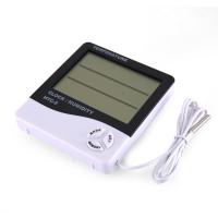 Metros De Temperatura Y Humedad Digital LCD Estación Climática Con Reloj Para El Hogar Medidor Thermohygrometer Multifuncional - details 5