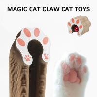 Juguete Para Gatos De Pliegue Accordion Estilo Tablero De Rasguñado Con Algodón Corrugado Tapete De Cartón Divertido Y Alivio De Presión Para Interacción Y Diversiones En Casa - details 9