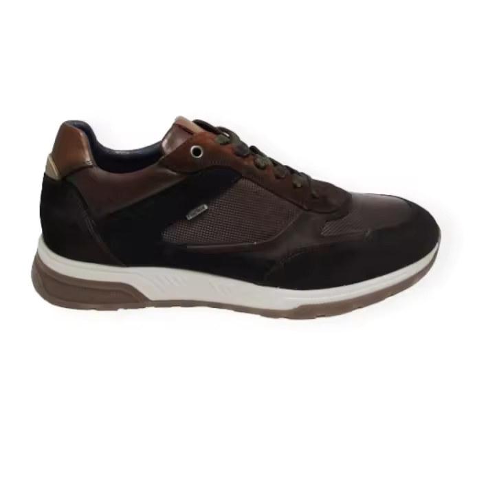 FLUCHOS F1959  CAFE  con cordón  mixta  para hombre - 1