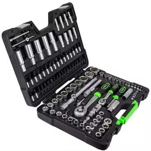 Caja de herramientas 108 piezas vasos hexagonales JBM 54037 JBM - 1