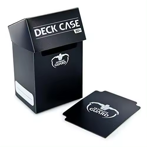 Caja de Cartas Ultimate Guard Deck Case 80+ Negro - 1