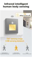 Lámpara De Pared LED Con Sensor De Movimiento Infrarrojo Para Escaleras Luz Nocturna Sensor De Human Induction Para Pasillo Y Dormitorio - details 3