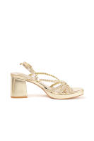 Lyla Wng Sandalias para vestir mujer con tacón bajo y plataforma con plantilla acolchada - details 6