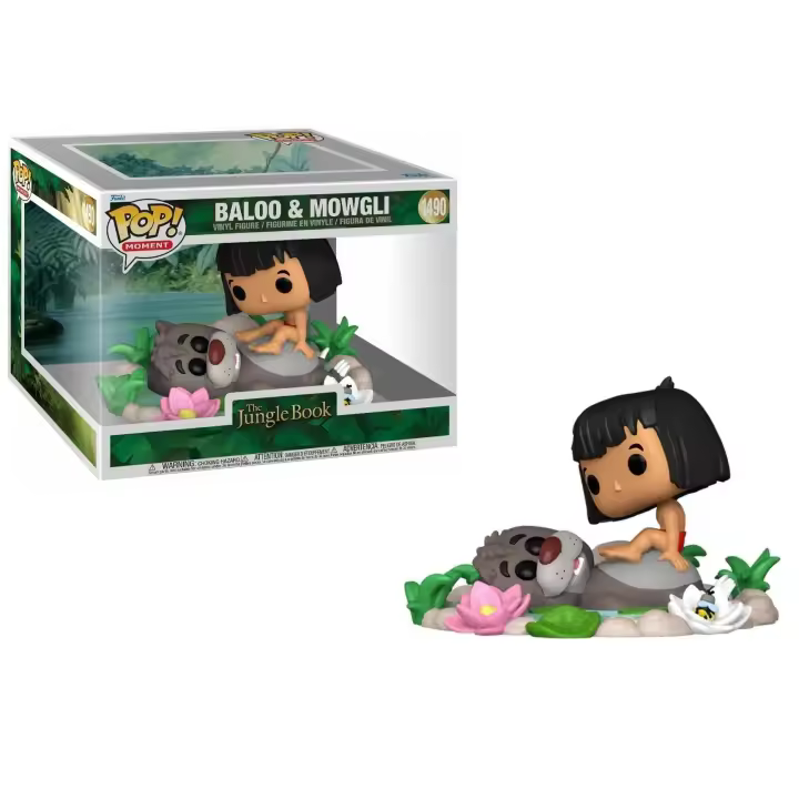 Funko Pop Baloo y Mowgli The Jungle Book 1490 - 1