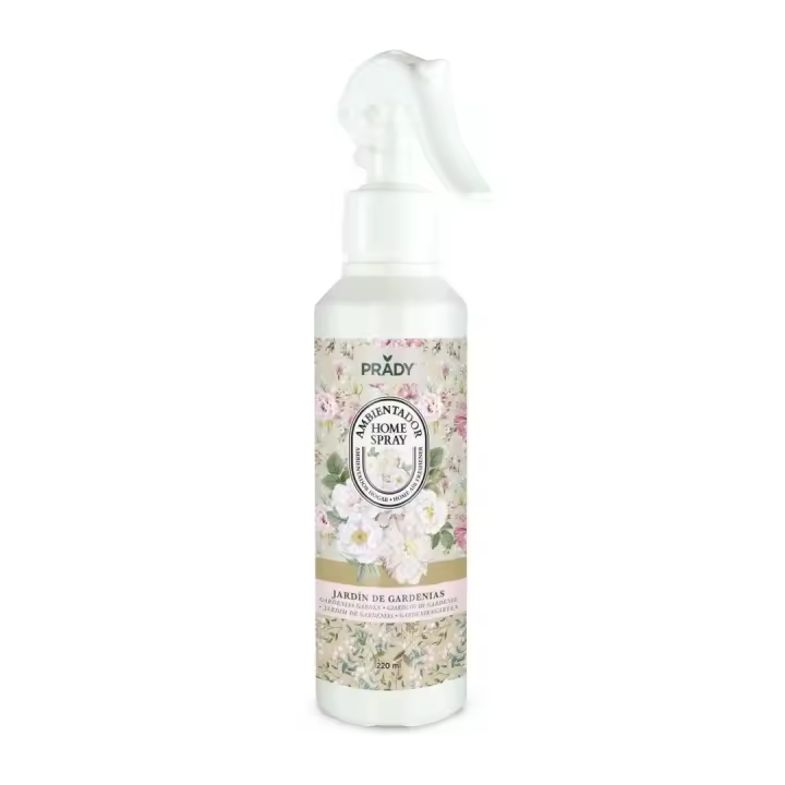 AMBIENTADOR HOME SPRAY PRADY DE AROMAS FLORALES - DE 220 ML - PACK DE 2 Y DE 5 UNIDADES - 1