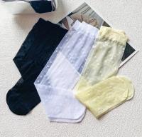Calcetines De Rodilla Alta Para Mujeres Cómodos Y Duraderos Calcetines De Media Caña Y Apoyo De Caña Completa Ligeros Y Transpirables Calcetines De Nailon Elegantes - details 14