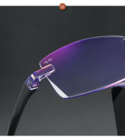 Gafas De Lectura Para Hombres Y Mujeres Con Anteojos Anti-Luz Azul Plegables HD Negro Y Transparente Con Estuche - details 4