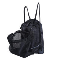 Bolsa De Baloncesto Con Cierre De Cordón Multi-Bolsillos Portátil Para Fútbol Y Voleibol Expansible Con Porta Casco Bolsa De Viaje Unisex - details 6