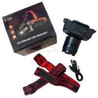 Linterna Frontal Recargable Con Sensor LED COB Chip Zoom Super Brillante Impermeable Para Pesca Camping Caza Advertencia - details 17