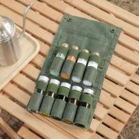 Kit De Especias Para Camping Con Sellado a Vacío - Kit De Viaje Último Para Aventuras Al Aire Libre Contenedores De Especias Portátiles Para Acampar - details 9