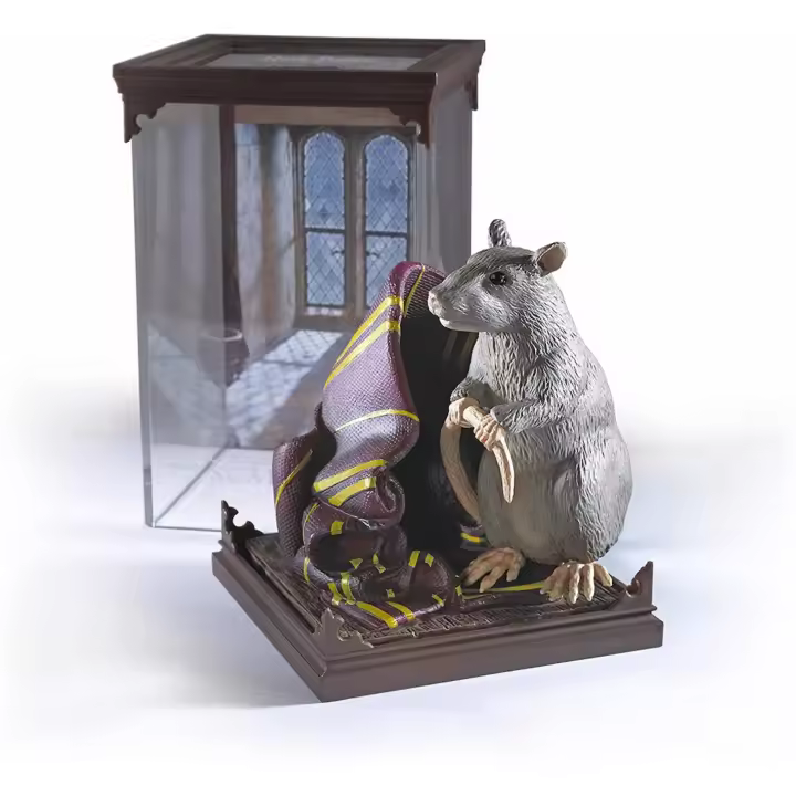 Figura the noble collection harry potter criaturas magicas scabbers - 1