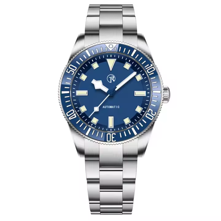 Reloj De Pulsera Mecánico Para Hombres Timi Diving 2025 Reloj De Lujo Automático Resistente Al Agua Con Bisel De Cerámica Cristal De Zafiro AR - 1
