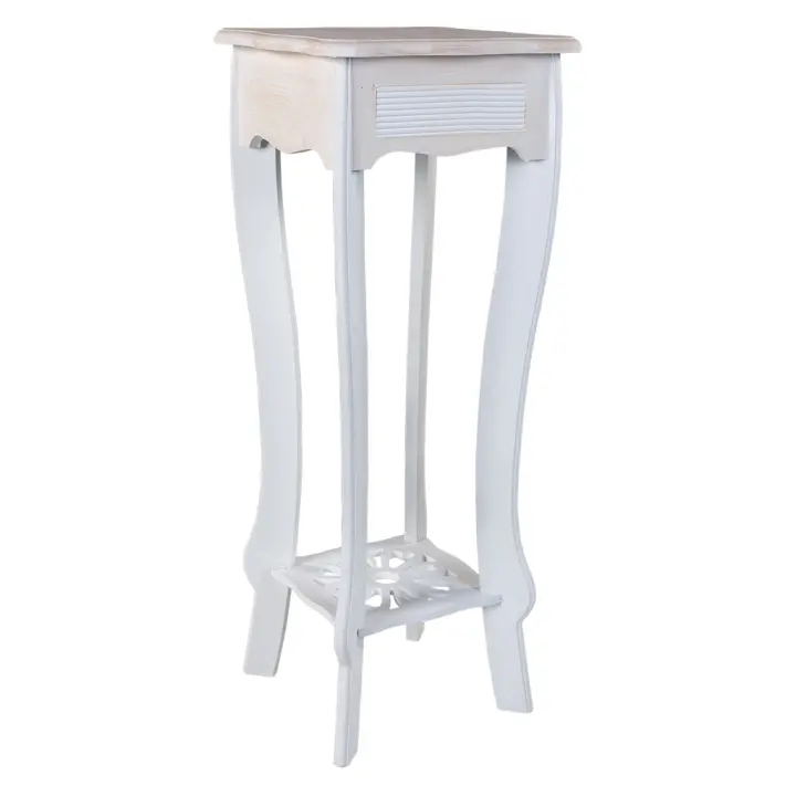 WANDERLUST DECO Soporte de Madera para Macetas de Jardín Resistente y Decorativo - 1