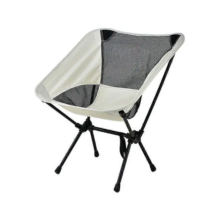 Outdoor portable folding chair kids folding chairs white leisure folding chairfor beach camping fishing - 1