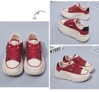 Nuevos Zapatos Retro Para Mujer Primavera Zapatillas Casuales Versátiles De Alta Calidad Zapatos De Moda Para Mujer Medio Tacón PU - details 15
