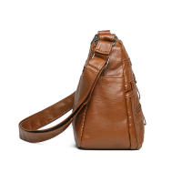 Bolso Bandolera Para Mujer Con Correa Ajustable Y Cierre De Cremallera Ideal Para Viajes Y Tiempo Libre Material PU Con Lining De Poliéster Estilo Clásico - details 0